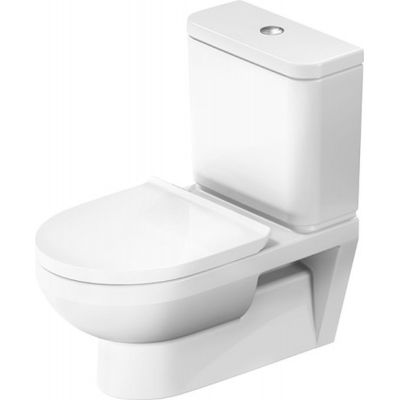 Duravit No.1 miska WC kompakt wisząca bez kołnierza Rimless biała 2512090000
