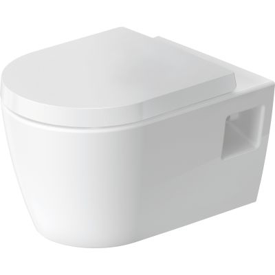 Duravit ME by Starck miska WC wisząca bez kołnierza biały półmat 2517099000