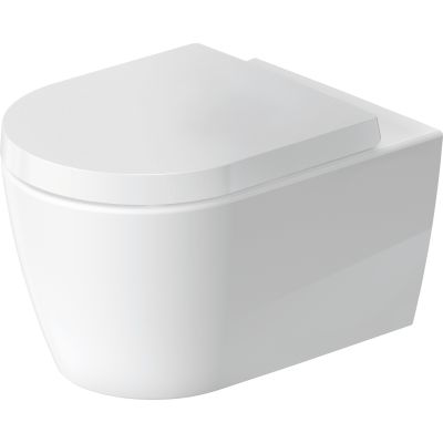 Duravit ME by Starck miska WC wisząca bez kołnierza biały półmat 2518099000