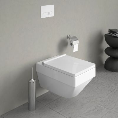 Duravit Vero Air miska WC wisząca Rimless WonderGliss biała 25250900001