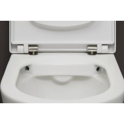 Duravit ME by Starck miska WC wisząca Rimless biały jedwabny mat 2530099000
