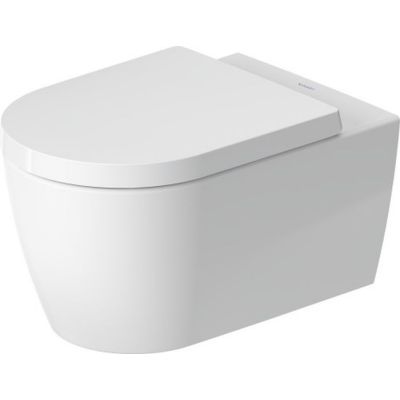 Duravit ME by Starck miska WC wisząca Rimless HygieneGlaze biały/biały jedwabny mat 2579099000