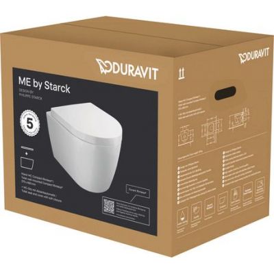 Duravit ME by Starck miska WC z deską wolnoopadającą 453009AAA1