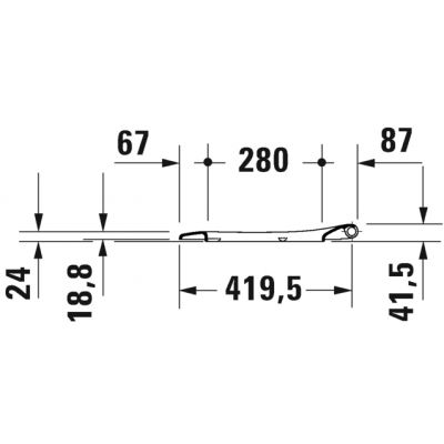Zestaw Duravit DuraSystem stelaż podtynkowy z przyciskiem spłukującym czarny mat i miską WC Rimless D-Neo z deską wolnoopadającą (WD1011000000, WD5001031000, 45770900A1)