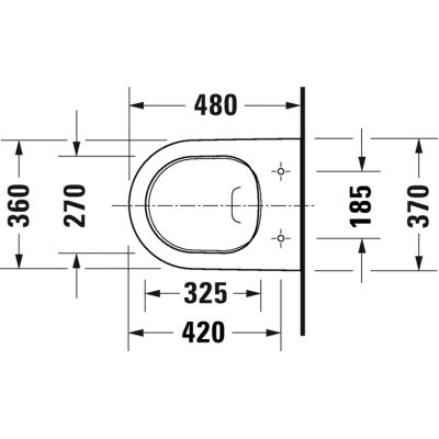 Zestaw Duravit DuraSystem stelaż podtynkowy z przyciskiem spłukującym białym  i miską WC Rimless D-Neo Compact z deską wolnoopadającą (WD1011000000, WD5001011000, 45870900A1)