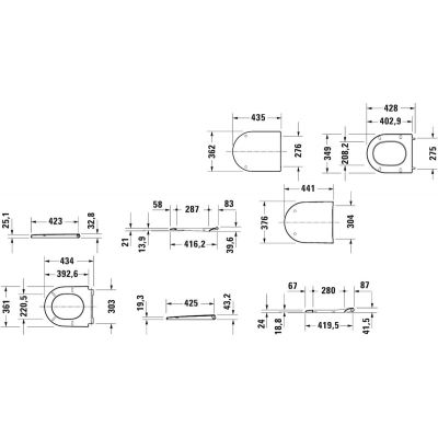 Zestaw Duravit DuraSystem stelaż podtynkowy z przyciskiem spłukującym białym i miską WC Rimless D-Neo Compact z deską wolnoopadającą (WD1011000000, WD5001011000, 45880900A1)
