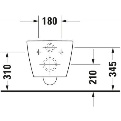Duravit Bento Starck Box miska WC z deską wolnoopadającą wisząca bez kołnierza biały mat 45920990A1