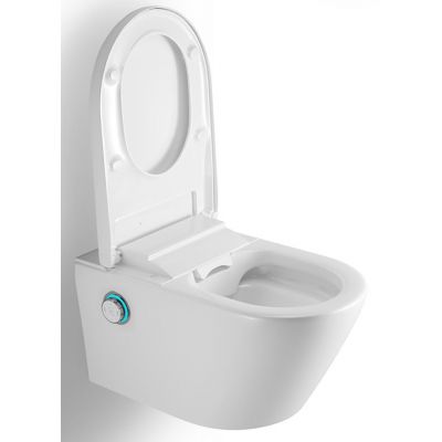 Excellent Dakota D1 miska WC wisząca z deską sedesową myjącą biała CENL.4020.593.D1.WH