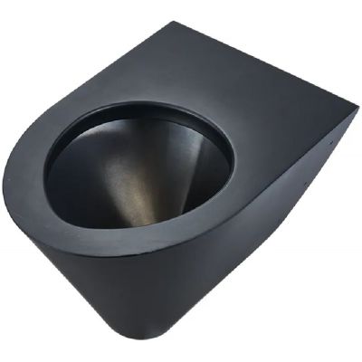 Faneco miska WC wisząca wandalooporna czarna N13018BL