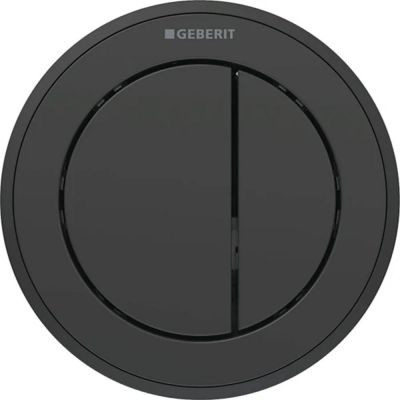 Geberit Typ10 przycisk spłukujący WC pneumatyczny zdalny czarny 116.057.DW.1