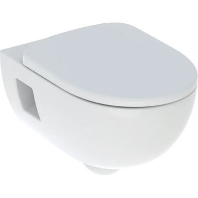 Zestaw Geberit miska WC Selnova Premium z deską i stelaż podtynkowy Duofix z przyciskiem biały/czarny mat (501750001, 111320005, 156050001, 111815001, 115062BZ1, 115883161)