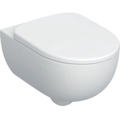 Geberit Selnova Premium zestaw miska WC wisząca Rimfree z deską sedesową biały 501.991.00.1