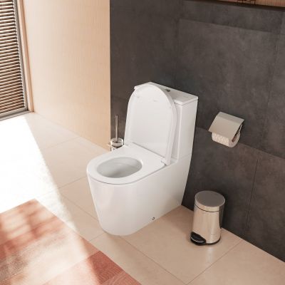 Hansgrohe EluPura S miska kompakt WC biały 61163450