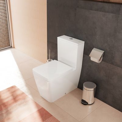 Hansgrohe EluPura Q miska kompakt WC biały 60263450
