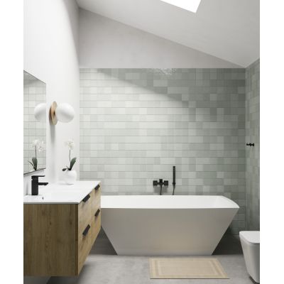 Hagser Erika umywalka 60x47 cm meblowa prostokątna biała HGR50000041