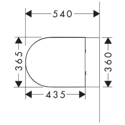 Hansgrohe GladeLake S miska WC z deską wolnoopadającą wisząca bez kołnierza biały połysk 60201450