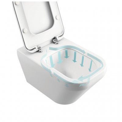 Ideal Standard Tonic II miska WC wisząca Aquablade z deską wolnoopadającą K316701