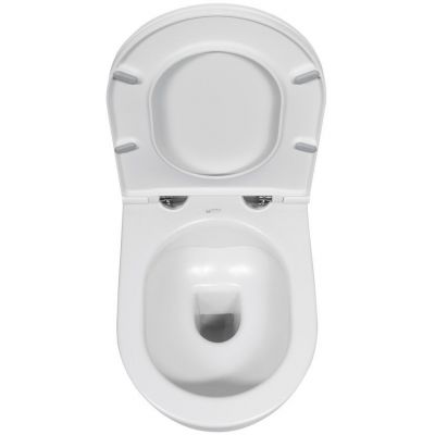 Isvea Infinity miska WC wisząca bez kołnierza biały mat 10NF02004-2L