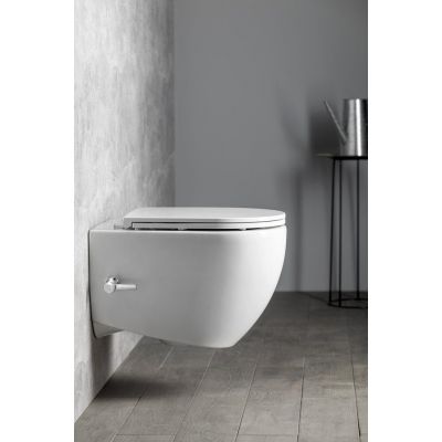 Isvea Infinity toaleta myjąca wisząca bez kołnierza biała 10NFS1001I