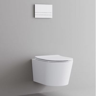 Kronenbach Tube miska WC wisząca ze spłukiwaniem wirowym biały KB100080WG