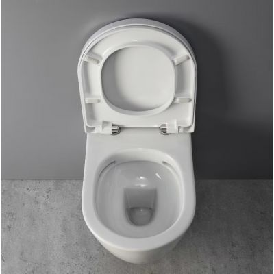 Kronenbach Tube miska WC wisząca bez kołnierza biały KB15100TU