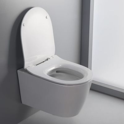 Kronenbach Tube miska WC wisząca bez kołnierza biały KB15100TU