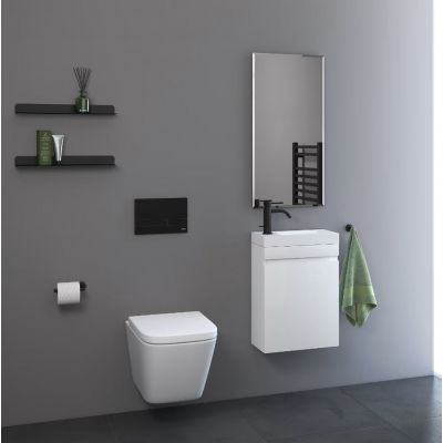 Kronenbach Cube miska WC wisząca bez kołnierza biały KB15500CU