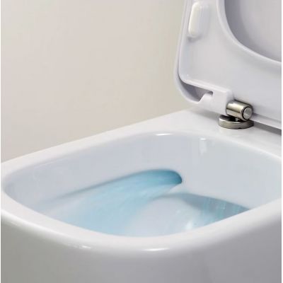 Kronenbach Cube miska WC wisząca bez kołnierza biały KB15500CU