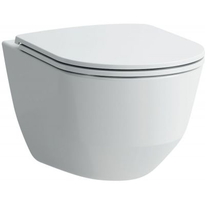 Laufen Pro A miska WC wisząca Rimless z deską wolnoopadającą Slim biała H8609560000001