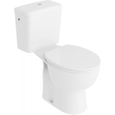 LaVita Ceto-Eco zestaw kompakt WC stojący biały połysk