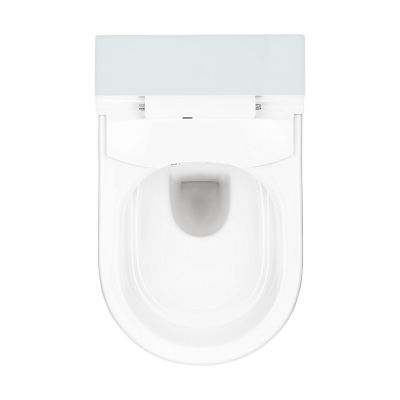 Oltens SmartFrisk miska WC wisząca myjąca z powłoką SmartClean z deską biała 42038000