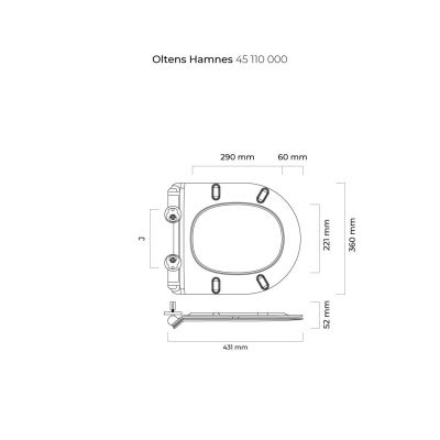 Zestaw Oltens Hamnes miska WC z deską wolnoopadającą i stelaż podtynkowy Triberg Torne 5w1 z przyciskiem spłukującym (42513000, 45110000, 58300100)