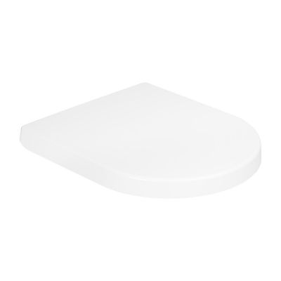 Zestaw Oltens Hamnes Kort miska WC wisząca PureRim SmartClean z deską wolnoopadającą biały 42534000