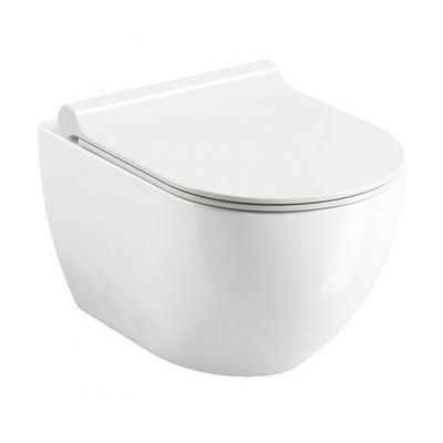 Ravak Uni Chrome RimOff miska WC wisząca bezkołnierzowa biała X01535