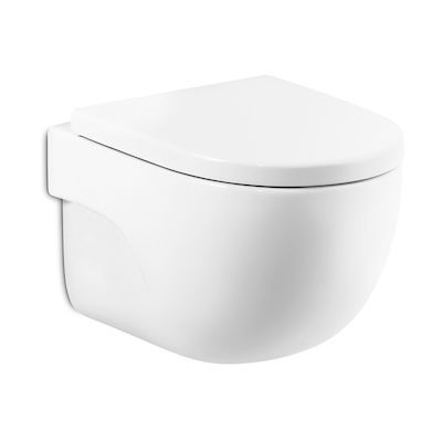 Roca Meridian Compacto miska WC wisząca Rimless biała A346244000