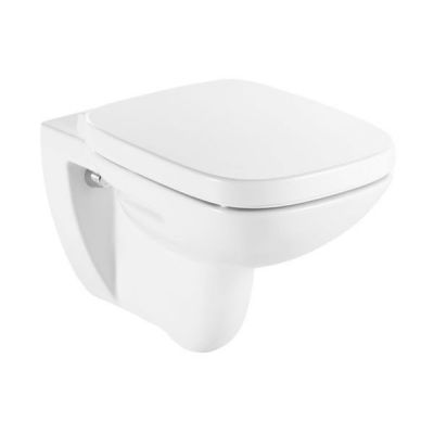 Zestaw Roca Debba miska WC wisząca z deską wolnoopadającą (A346997000, A8019D2004)