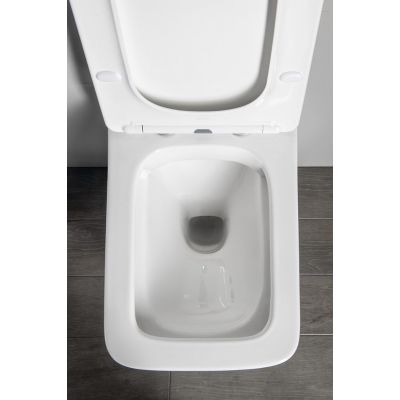 Sapho Porto miska WC wisząca bez kołnierza Rimless biały PZ102WR