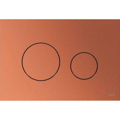 Tece Loop przycisk spłukujący do WC czerwony brąz metaliczny 9240937