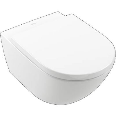 Villeroy & Boch Subway 3.0 miska WC wisząca bez kołnierza CeramicPlus stone white 4670T0RW