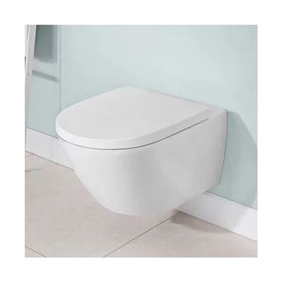 Villeroy & Boch Subway 3.0 miska WC wisząca bez kołnierza CeramicPlus stone white 4670T0RW