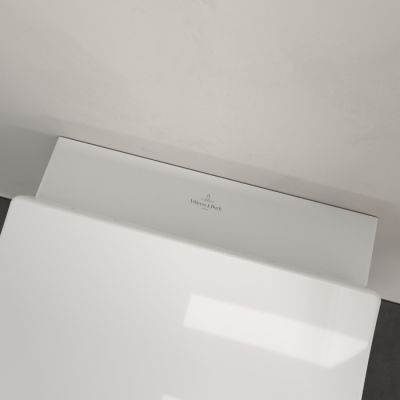 Villeroy & Boch O.Novo miska WC wisząca bez kołnierza ze spłukiwaniem wirowym CeramicPlus Weiss Alpin 5C39C0R1