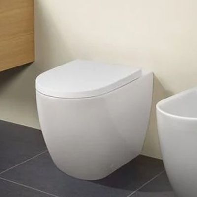 Villeroy & Boch Subway 3.0 miska WC stojąca bez kołnierza CeramicPlus Weiss Alpin 4671T0T2