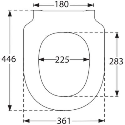 Villeroy & Boch Subway 3.0 deska sedesowa wolnoopadająca 8M42S1I4