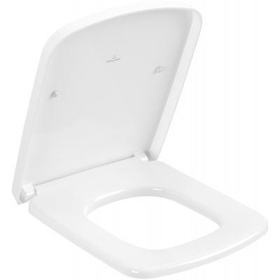 Villeroy & Boch Subway 3.0 deska sedesowa wolnoopadająca AntiBac Weiss Alpin 8M85S1T1