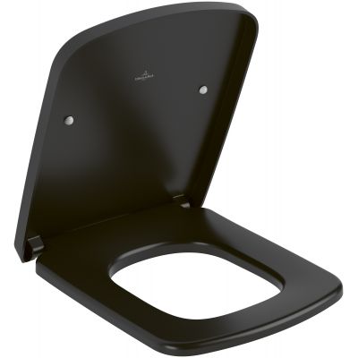 Villeroy & Boch Subway 3.0 deska sedesowa wolnoopadająca Pure Black 8M85S1R7