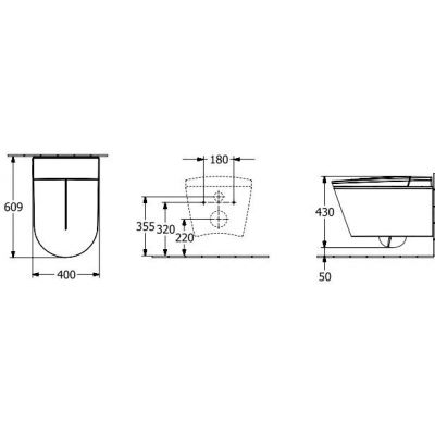 Villeroy & Boch Tivo Tivo toaleta myjąca wisząca bez kołnierza biała V22EM101