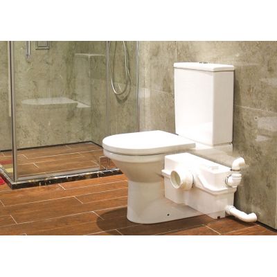 WatermanPro Multi pompa rozdrabniająca 800 W do WC i łazienki lub kuchni (odpowiednia także do użytku komercyjnego)