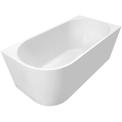 Aqualine Tibera wanna przyścienna 140x70 cm biała E1055