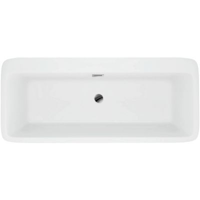 Balneo Roma wanna wolnostojąca 170x80 cm prostokątna biała J0101010101-1