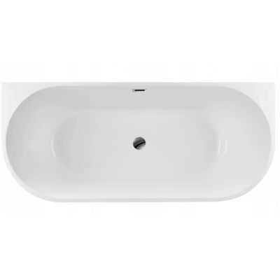 Balneo Viva wanna przyścienna 150x75 cm owalna biała J0101010102-1